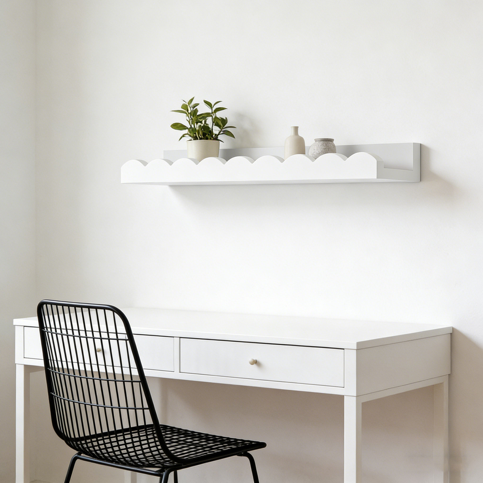 Baby Nursery Floating Shelves - 2 étagères flottantes pour chambre d'enfant,