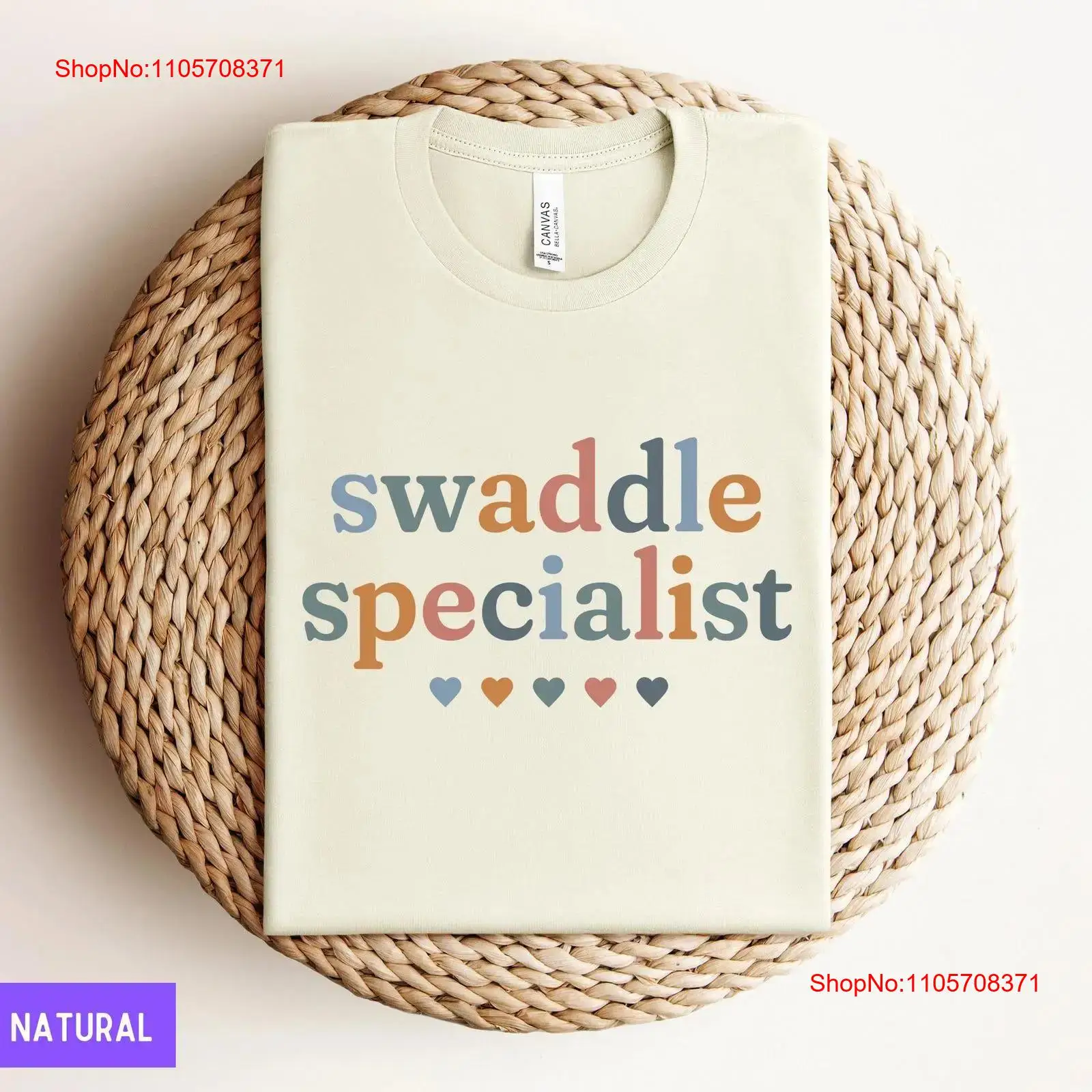 Baby Nursery Unit - T-shirt Cone Health Swaddle Specialist pour