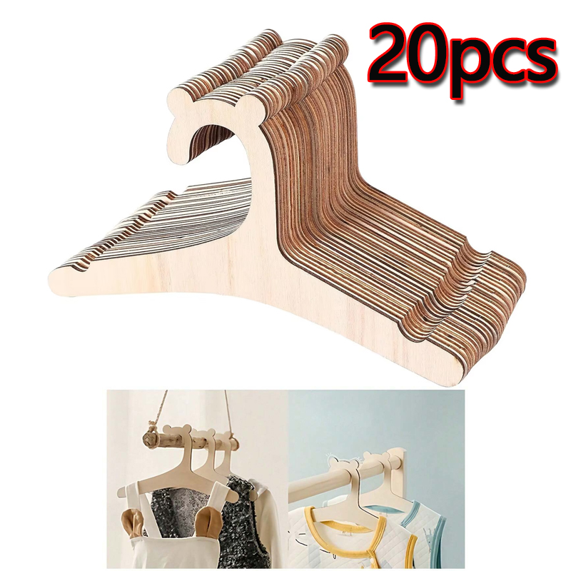 Baby Nursery Uniform - 5/10/20/50pcs bébé porte-vêtements ours mignon en