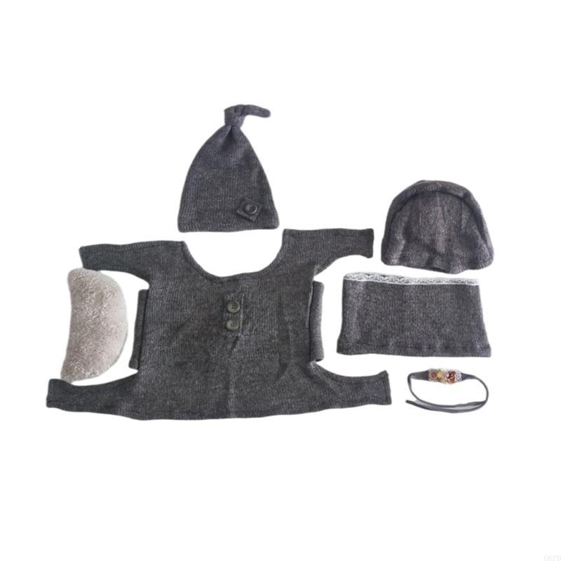 Baby Wrap Stretchy - Chapeau Photo en tricot pour bébé,