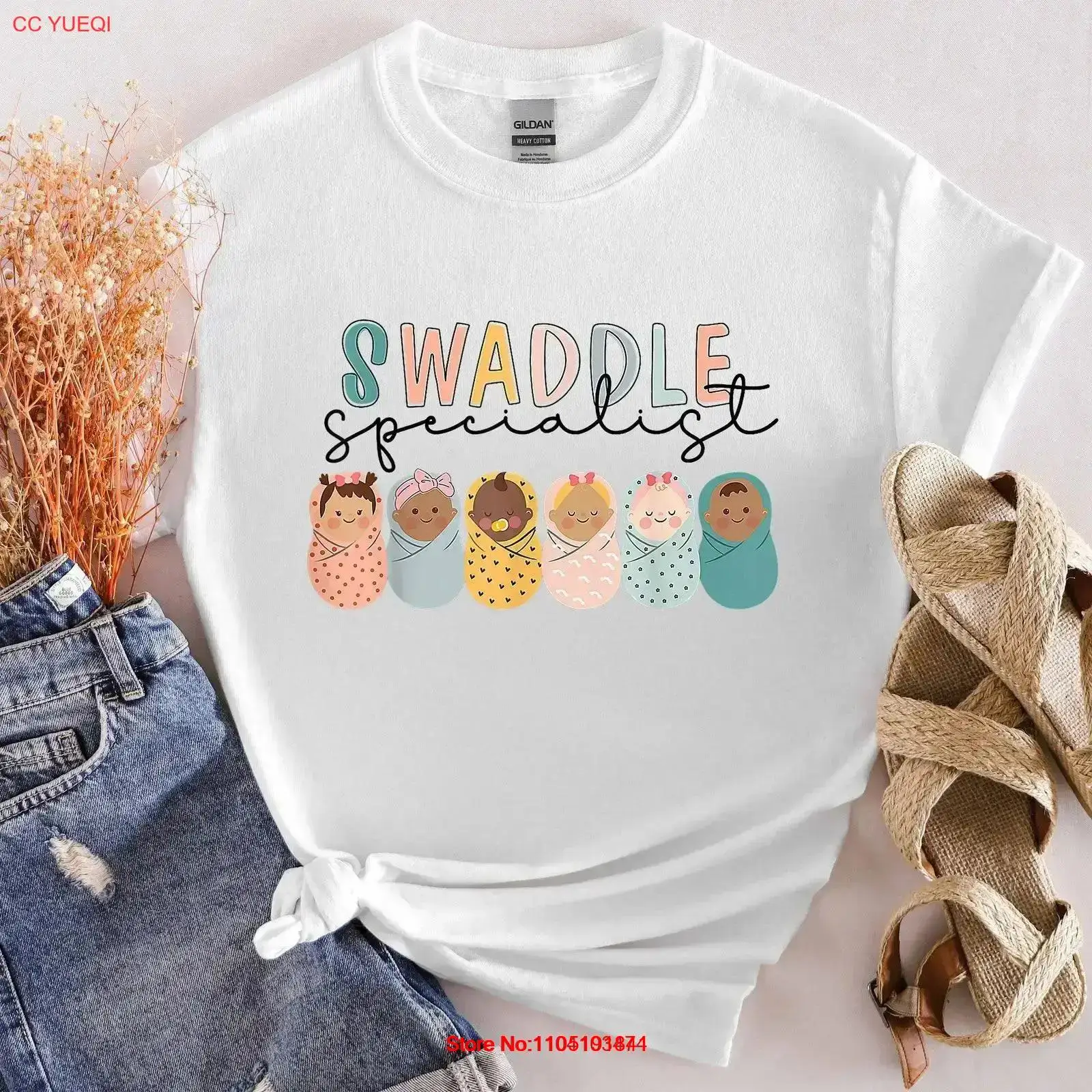 Baby Nursery Unit - Swaddle spécialisés t-shirt travail et livraison