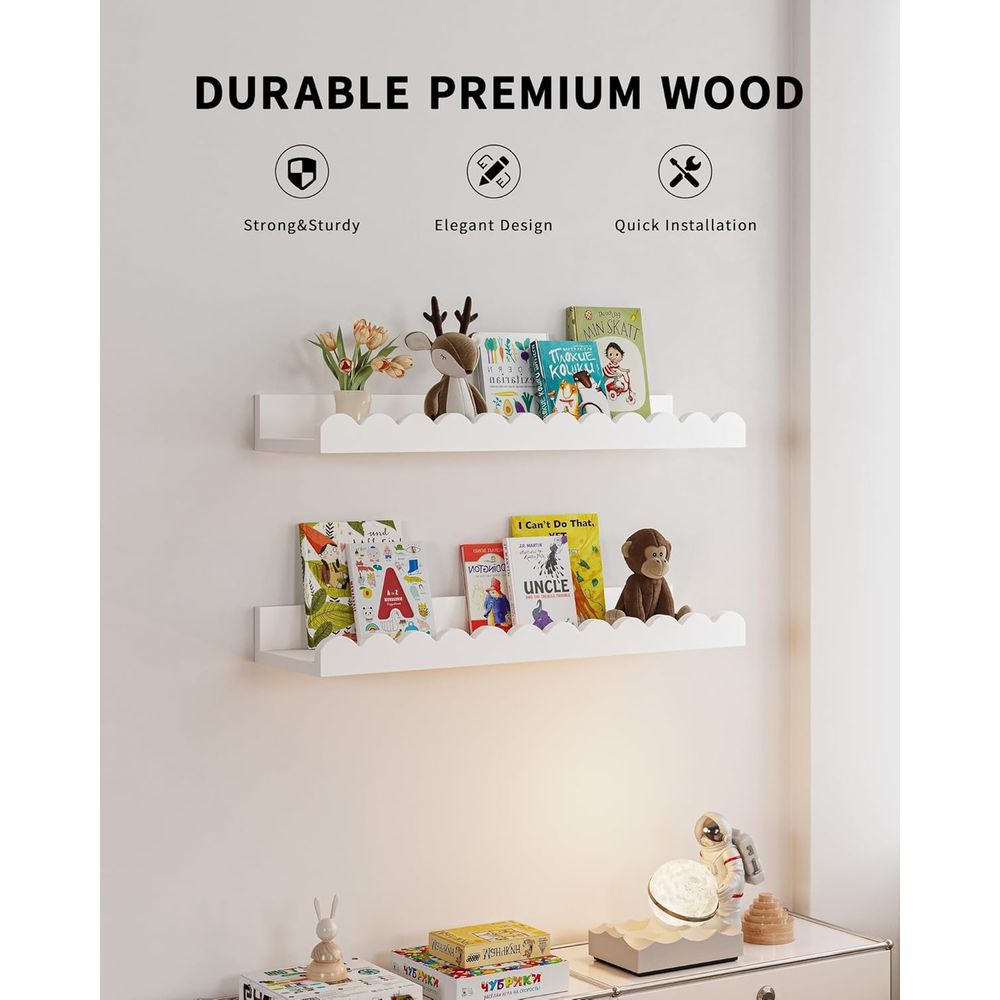 Lot de 4 étagères flottantes b - Baby Nursery Floating Shelves avis et prix
