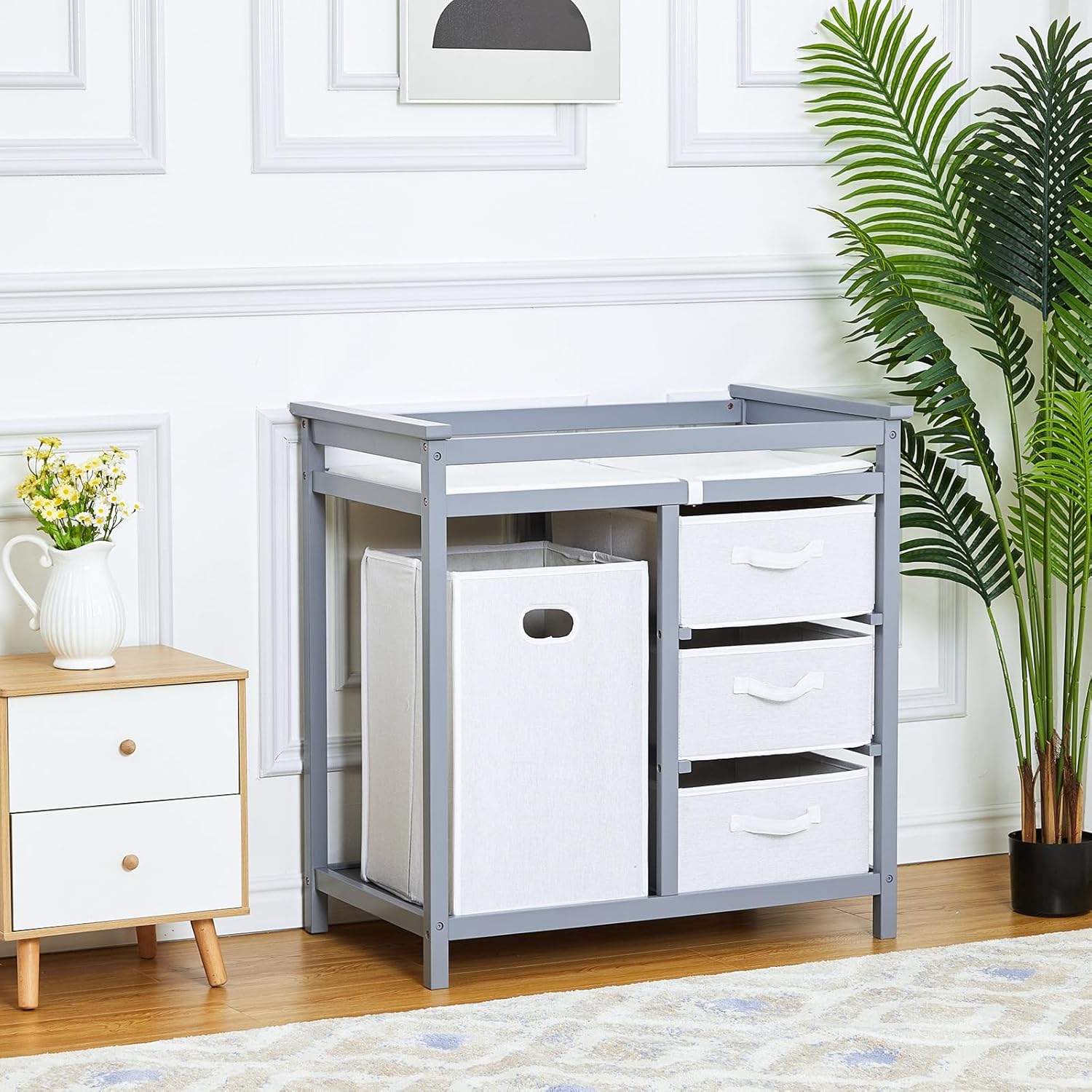 Table à langer pour bébé avec  - Baby Nursery Unit avis et prix