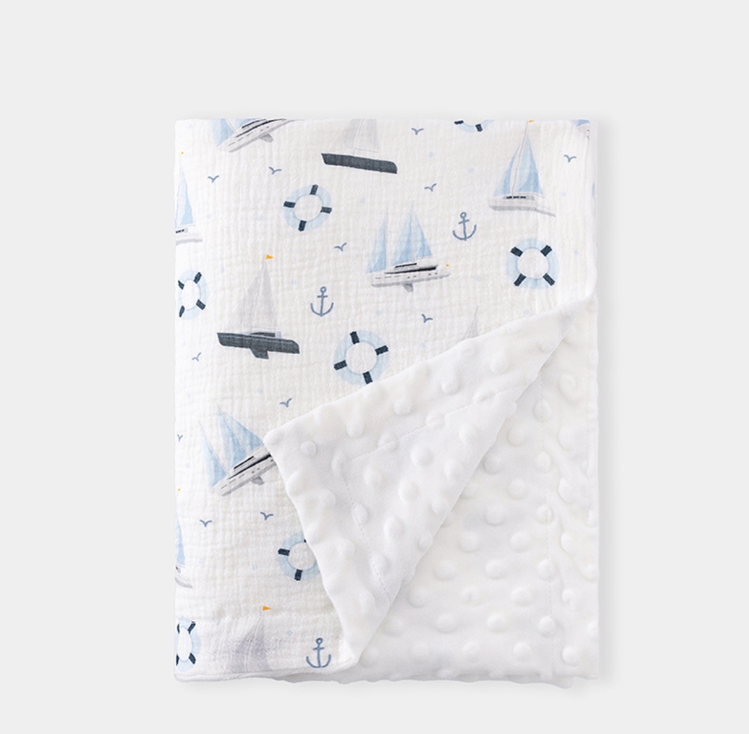 Couverture d'emmaillotage en m - Baby Boy Nursery Quilt avis et prix
