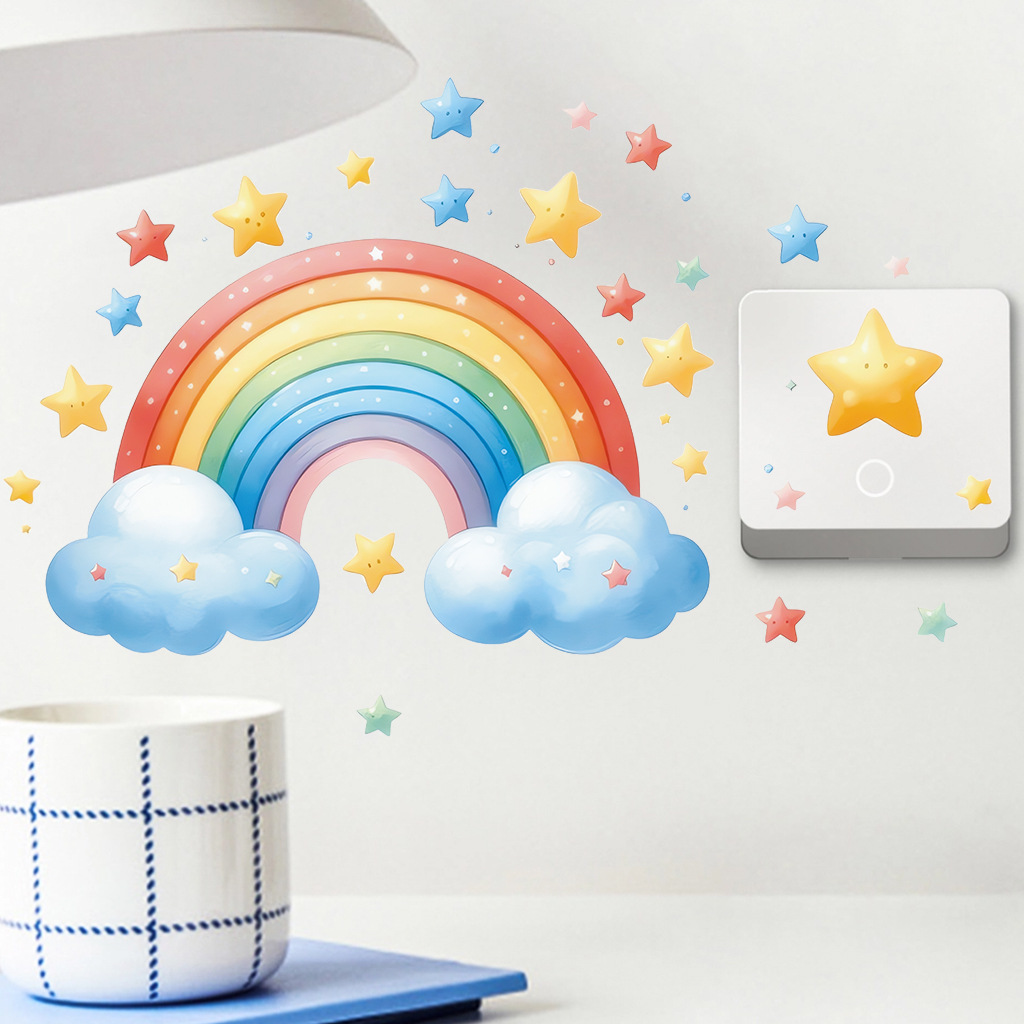 Autocollants muraux lumineux a - Baby Nursery Diy avis et prix