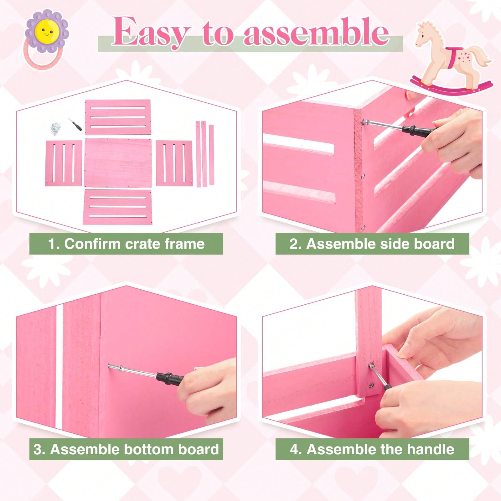 Coffre de rangement en bois ro - Baby Nursery Unit avis et prix