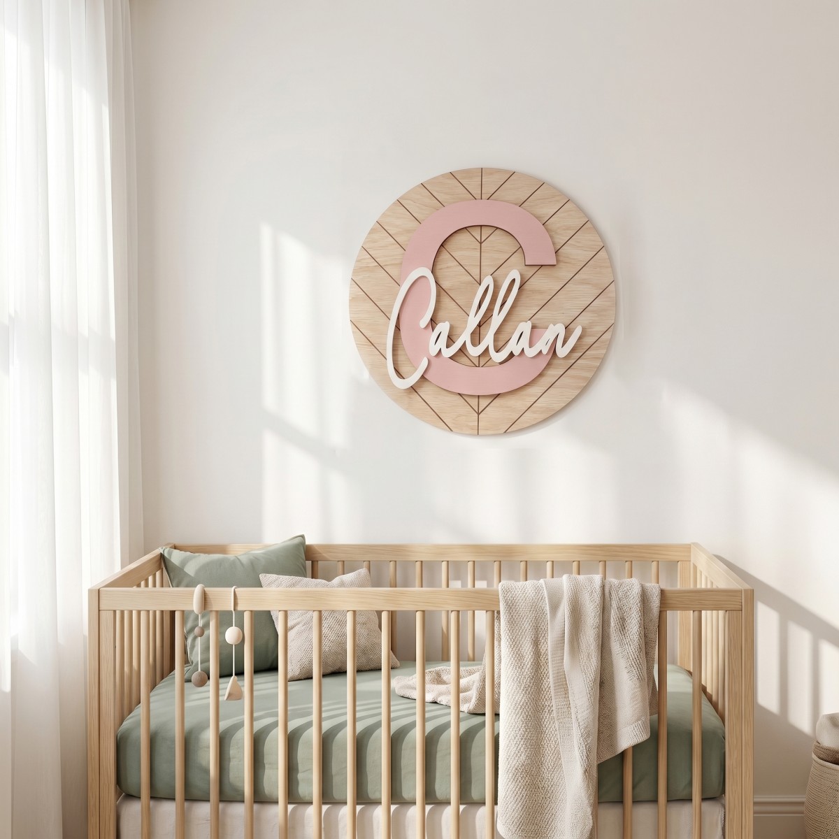 1 plaque nominative géométriqu - Baby Nursery Diy avis et prix