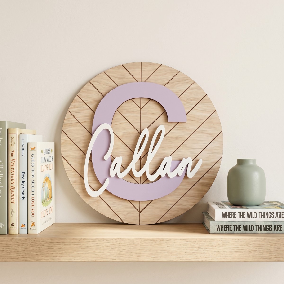 1 plaque nominative géométriqu - Baby Nursery Diy avis et prix