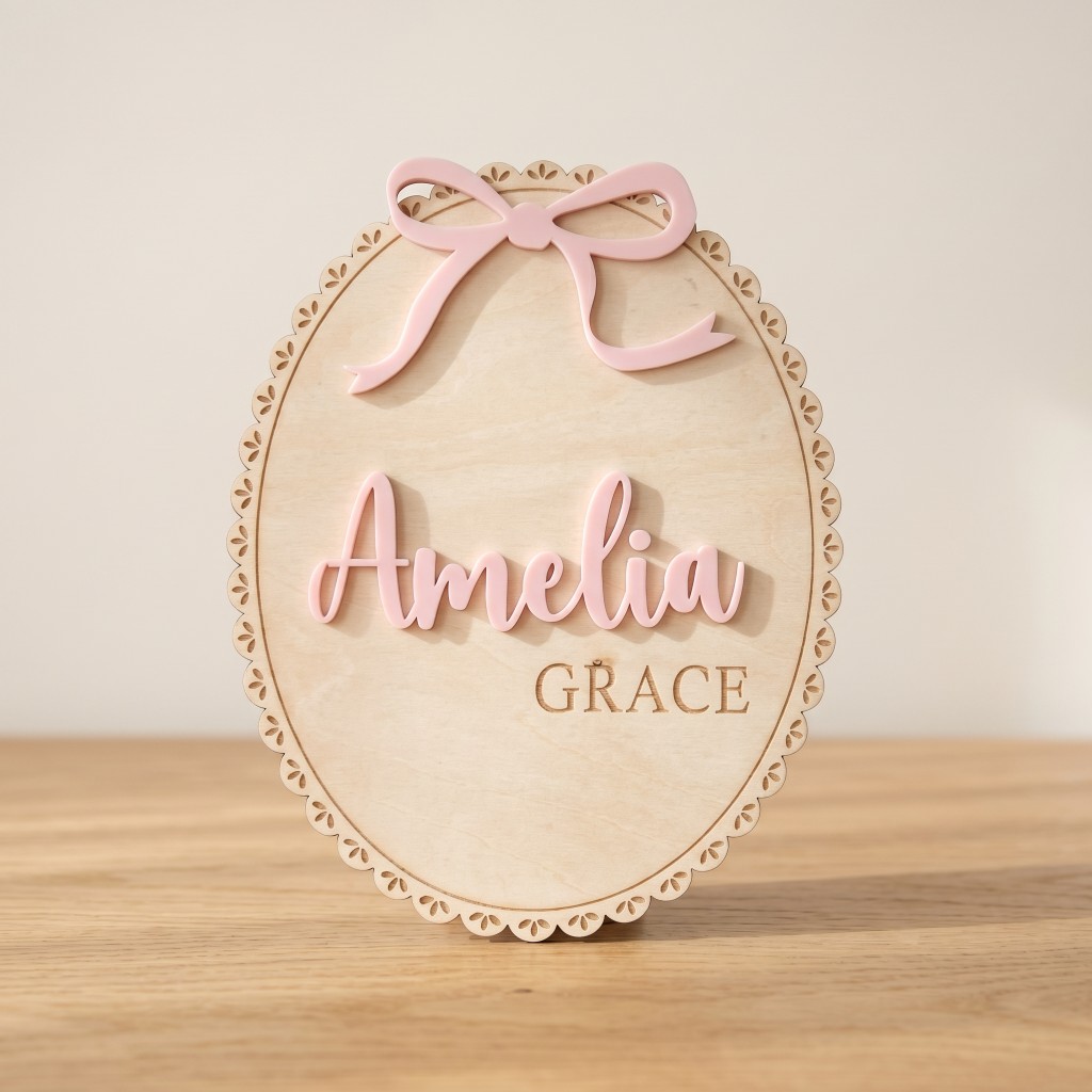 1 plaque nominative personnali - Baby Nursery Ornaments avis et prix