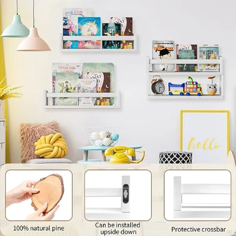 QimCoor – étagères à livres po - Baby Nursery Floating Shelves avis et prix