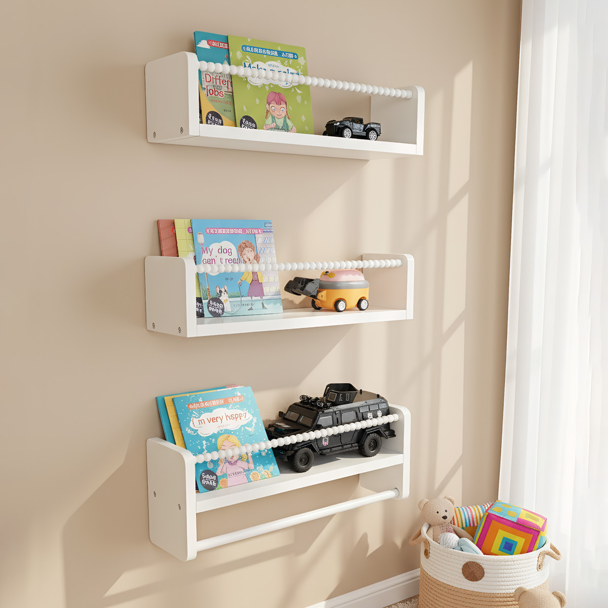 Étagères à livres pour pépiniè - Baby Nursery Floating Shelves avis et prix
