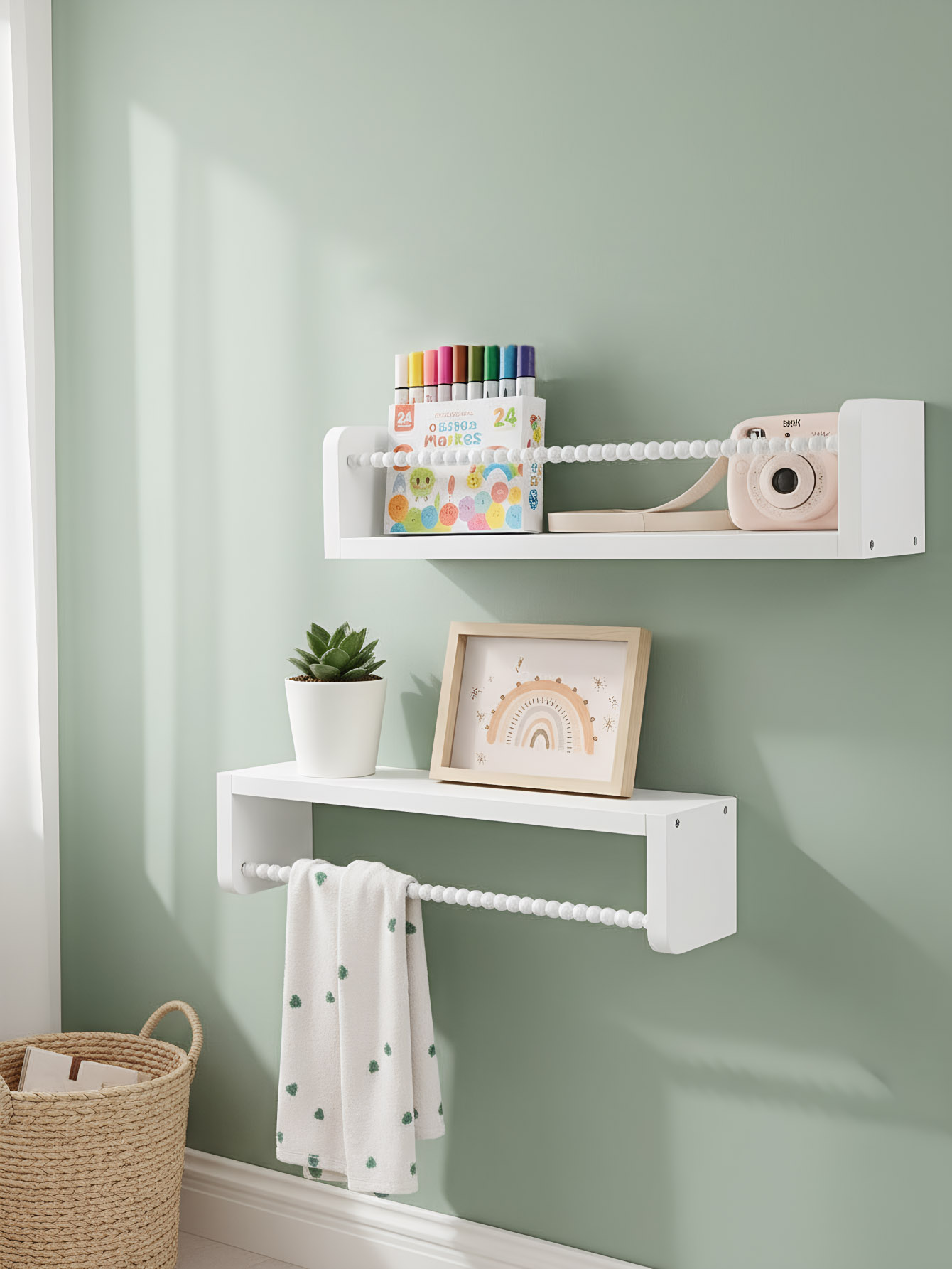 Étagères à livres pour pépiniè - Baby Nursery Floating Shelves avis et prix